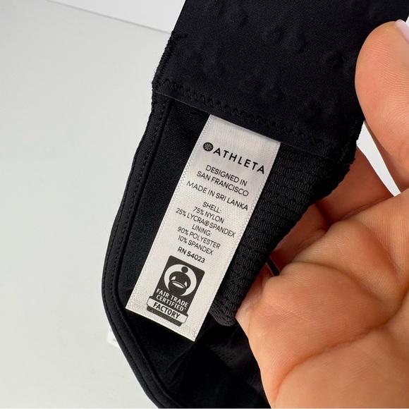 Athleta Empower Daily Bra Black Size Small New With Tags - Picture 9 of 10